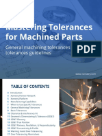 Mastering Tolerances for Machined Parts