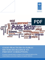 UNDP 2018 Good Practices in Public Sector Excellence To Prevent Corruption