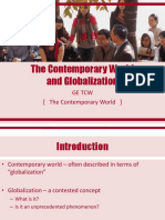 Lesson 1 - The Contemporary World and Globalization