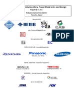 International Symposium On Low Power Electronics and Design: August 1-3, 2011