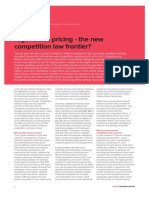 Algorithmic Pricing - The New Competition Law Frontier?: Senior Associate