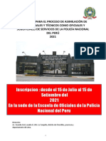 Prospecto Para La Asimilacion de La Policia Nacional Del Peru Ascensopnp.com Admisionpnp.com Simuladorpnp.com