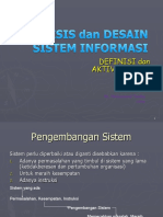 Analisis Sistem Informasi