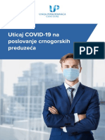 uticaj covid-19 na poslovanje crnogorskih preduzeca