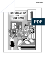 Chap1 INVESTIGATIONS AND FUNCTIONS
