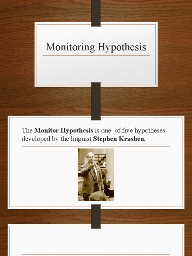 krashen five hypothesis pdf