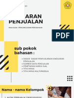 REVISI PPT Penganggaran Perusahaan Anggaran Penjualan