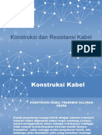 PERTEMUAN 4 Konstruksi Dan Resistansi Kabel