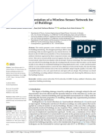 Sensors: Design and Implementation of A Wireless Sensor Network For Seismic Monitoring of Buildings