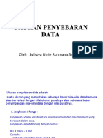 Ukuran Penyebaran Data