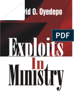 Exploits in Ministry - David Oyedepo (Naijasermons - Com.ng)