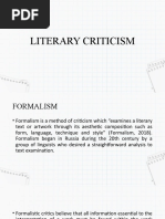 LITERARY CRITICISM 1