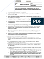 ONGC OES Vendor Checklist Rev 5 06 11 2013 2 2 PDF
