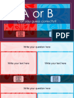 A or B