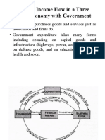 Circular Income Flow in A Three Sector and Four Sector Economy