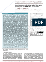 Analysis of Solid Waste Management Problem in Jos Metropolis, Nigeria and Challenges To NGO Effective Intervention