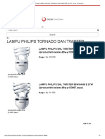 Jual Produk Lampu Philips Tornado Dan Twister Dari Pt. Oscar Tunastama