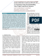 Automatic Query Expansion Using Word Embedding Based On Fuzzy Graph Connectivity Measures