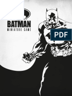 BATMAN Miniatures Game Regelbuch Deutsch