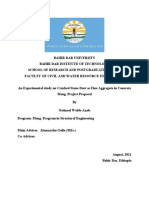 Thesis Proposal For MEng. Program in Structural Engineering