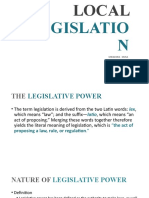 251 LOCAL LEGISLATIVE BODIES - A