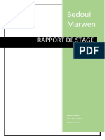 Rapport de Stage: Bedoui Marwen