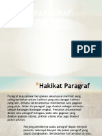 Bentuk Susunan Huruf Paragraph