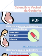 Calendário Vacinal Da Gestante-DeSCOMPLICA ENFERMAGEM