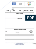 Acta - Plan Lideres - Plan Comunicacion