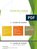 Cahier de Charge