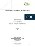 Propuesta Membresia Basura Cero PMR