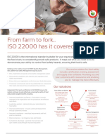 ISO-22000 Food Flyer