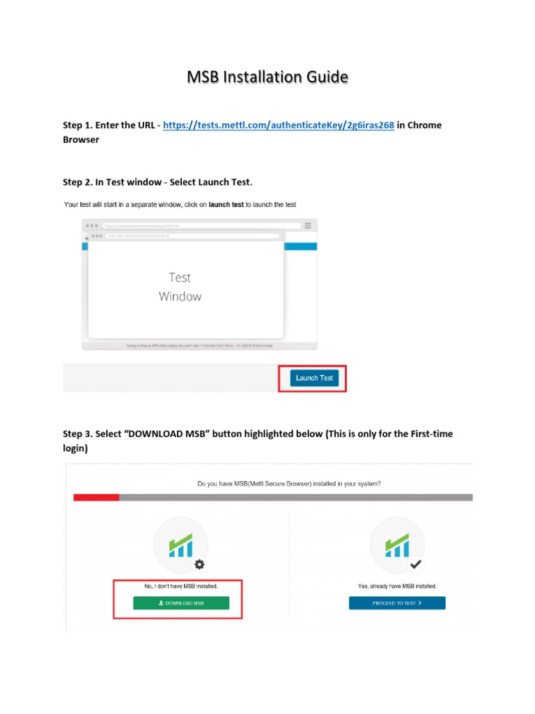 MSB Installation Guide - V3.0 | PDF | Business | Computers