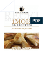 1 Mois de Recettes