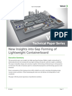 New Insights Into Gap Forming of Lightweight Containerboard: Executive Summary