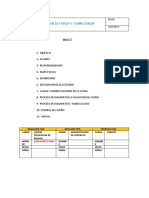 Plan de Fatiga Y Somnolencia: Indice