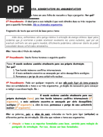 Tipo de Texto Dissertativo Ou Argumentativo