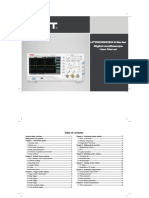Osciloscópio - Utd2000cex-II User Manual