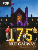 NUI Galway Undergraduate Prospectus 2020