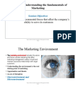 Understanding The Fundamentals of Marketing: Session Objectives