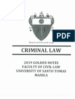 Golden Notes - Criminal Law