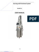 User Manual: Body Contouring Multi Functional System