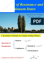 Structure of Resonance and Continuum States: Unbound Nuclei Workshop Pisa, Nov. 3-5, 2008