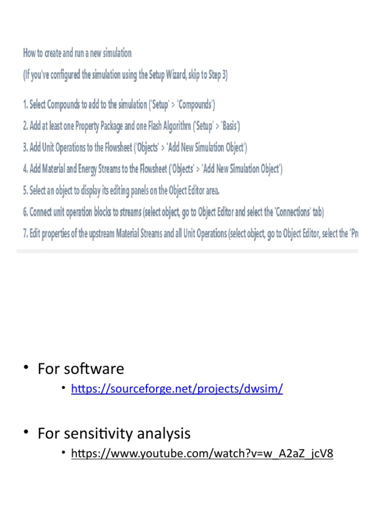 DWSIM | PDF