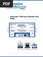 ZoneLogix PRO Zone Controller User Guide Rev 1.0