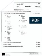 Class 6: Unit 4: Asm 1 Ccs