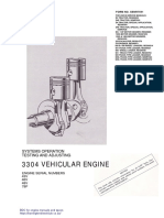 System Operation Testing and Adjusting 3304 Vehicular Engine