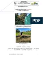 Informe técnico final excavación y rocería variante 4 Puente Sogamoso