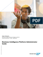 SAP BusinessObjects Business Intelligence Platform Version 4.3 SP1 - Administrator Guide