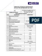 Pararrayo ZnO 12kV 10kA distribución